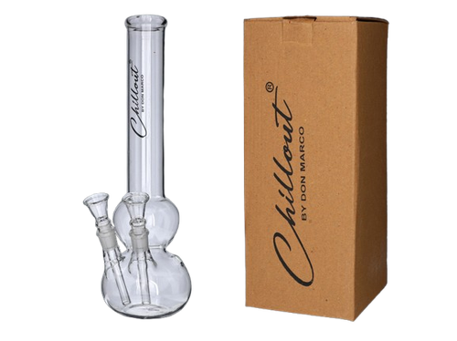 Bongo Szklane Chillout 40 cm Fajka Wodna z Dwoma Cybuchami Don Marco na Arena.pl