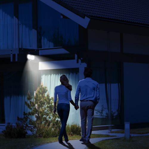 Lampa solarna zewnętrzna z czujnikiem ruchu zmierzchu 98 LED na Arena.pl