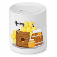 Skarbonka Dla Pszczelarza Honey Prezent Z Nadrukiem Ze Zdjęciem