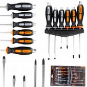 Zestaw Wkrętaków Śrubokrętów do Podbijania Śrubokręty Ślusarskie 6 Sztuk