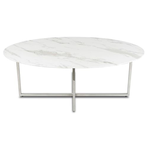 Stolik kawowy Vertigo Silver White 120cm na Arena.pl