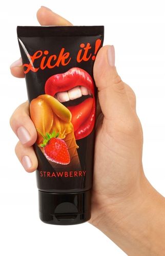 Lubrykant Lick-it Truskawka 100ml na Arena.pl