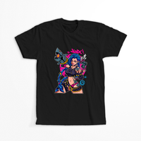 Koszulka Czarna - League of Legends & Arcane - WYBIERZ KOLOR KOSZULKI I FASON Męska 2XL