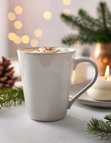 Kubki ceramiczne białe GLASMARK zestaw 6szt kawę latte herbatę 250ml na Arena.pl