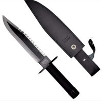 Duży Nóż Rambo I Cinema Classic 360 mm z pochwą skórzaną