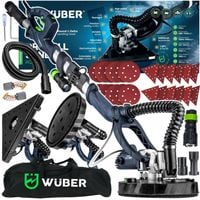 SZLIFIERKA ŻYRAFA DO GIPSU GŁADZI TYNKU LED DWIE GŁOWICE PAPIER X24