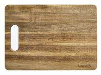 DESKA DO KROJENIA AKACJOWA AMBITION PARMA Z UCHWYTEM 28 X 20 CM