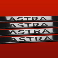 Listwa progowa OPEL/VAUXHALL ASTRA MK3/F/I Stal nierdzewna 304 połysk 4szt