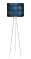 Lampa podłogowa - trójnóg drewniana duża - Imagine
