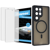Folia do Samsung Galaxy S25 Ultra ochronna + MagSafe ETUI czarne TPU