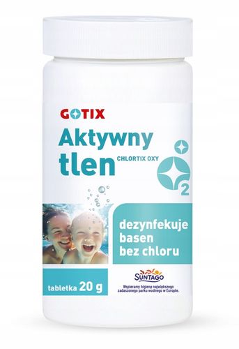 AKTYWNY TLEN do Jacuzzi Basenu spa Wody 1kg BEZ CHLORU Basen Tabletki na Arena.pl