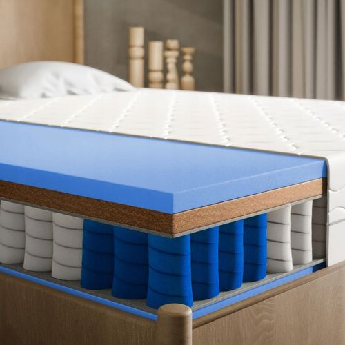 Materac kieszeniowy 160x200 Prestige Kokos Twardy 26cm z pokrowcem H4 na Arena.pl