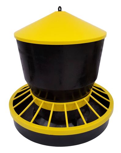 Karmidło zasypowe, automatyczne, 20 kg, czarno - żółte na Arena.pl