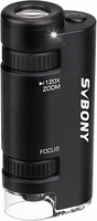 Svbony SV603 Mikroskop dla dzieci z Baterią, 60X-120X z Diodami Led,Prezent
