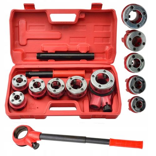 GEKO GWINTOWNICA NARZYNKA DO RUR HYDRAULICZNA NASADKI 6 SZTUK na Arena.pl