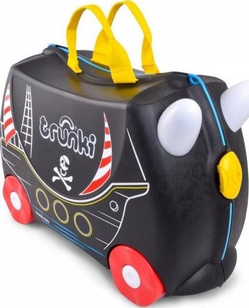 Walizka dla dzieci jeżdżąca Trunki Wóz Pirat Pedro TRU-0312 zdjęcie 1