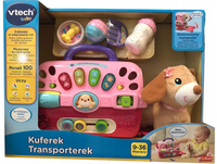 VTECH Zabawka interaktywna Transporter z pieskiem kuferek transporterek