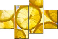 140CM 70 OBRAZ CYTRYNKI NINA MATTHEWS ŚCIENNY