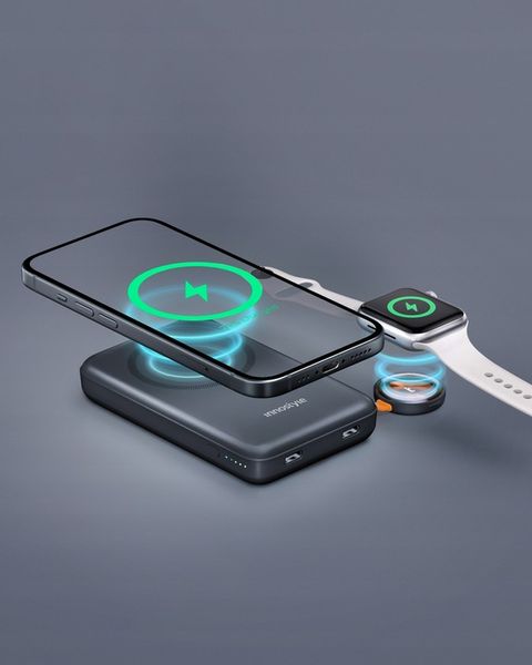 INNOSTYLE POWERDUO 2W1 SZYBKI POWERBANK INDUKCYJNY DO MAGSAFE WATCH 10000 zdjęcie 10