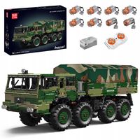 Klocki Mould King 20039 Ciężarówka Wojskowa 8x8 TATRA KOLOS - Sterowana APP