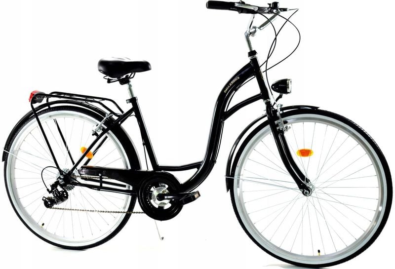 Rower Dallas City 28" 7spd - czarny zdjęcie 1
