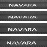 Listwa progowa NISSAN NAVARA D23 Stal nierdzewna 304 carbon 4szt