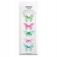 Tatuaż zmywalny wodny Paperself Butterfly W Motyle 2szt