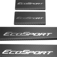 Listwa progowa FORD ECOSPORT MK2 Stal nierdzewna 304 carbon 4szt