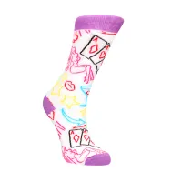 shots strip poker socks skarpetki damskie rozmiar 36-41 kolorowy wzor
