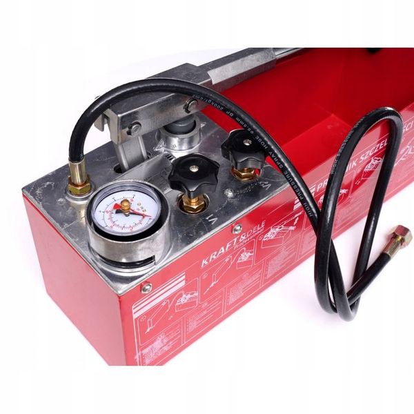 POMPA KONTROLNA DO PRÓB CIŚNIENIOWYCH SZCZELNOŚCI 0-50KG 45ML 12L TESTER zdjęcie 9