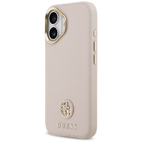 etui guess grained strass logo magsafe   do iphone 17 różowy na Arena.pl