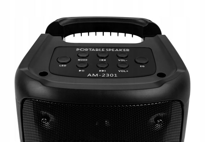 Głośnik Bluetooth Boombox Mobilny USB RADIO LED Bezprzewodowy Przenośny MP3 zdjęcie 3