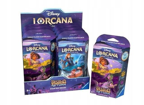 Disney Lorcana (CH4) starter deck set box (8 set) na Arena.pl