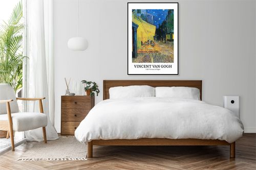 Plakat 13x18cm Design Cafe Terrace, Van Gogh Vintage do Salonu na Arena.pl