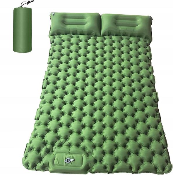 MATA SAMOPOMPUJĄCA KARIMATA DMUCHANA MATERAC 195X125 CM zdjęcie 1