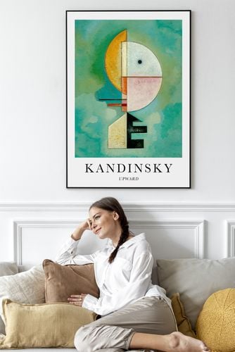 Plakat cyfrowy do wydruku kandinsky na Arena.pl