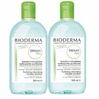x2 Bioderma Sebium H2O płyn micelarny do skóry tłustej i mieszanej