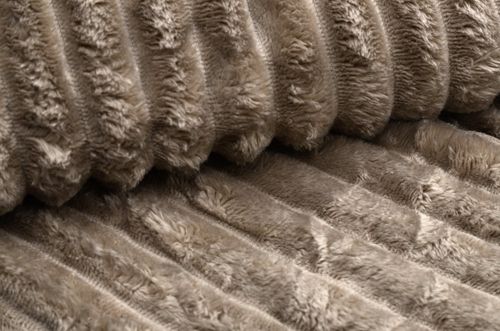 Miękki Koc Pluszowy 200X220 Pati Jasny Beż na Arena.pl