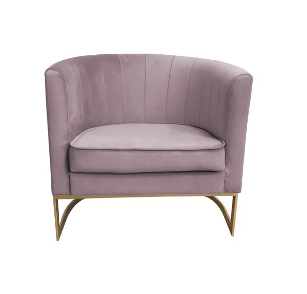 Fotel Glamour podstawa złota MG55 zdjęcie 3