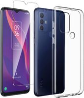 Zestaw Ochronny LYZXMY dla TCL 305/306/30 SE/30E Etui i Szkło Hartowane