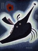 Plakat 60x80cm Pointed Black, Wassily Kandinsky Vintage do Salonu