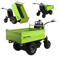 Elektryczne wozidło wywrotka 600kg taczka budowlane mini kiprowania 48V