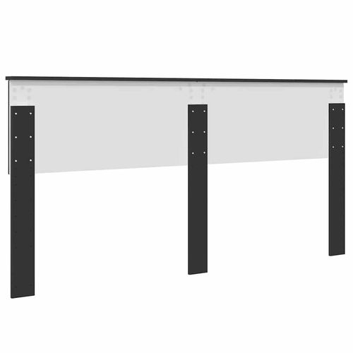 Zagłówek Z zagłówkiem Czarny Dąb 180 cm Materiał drewnopochodny na Arena.pl