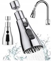PRZEDŁUŻACZ do KRANU AERATOR PERLATOR ADAPTER KUCHENNEGO KRANU 3 funkcje