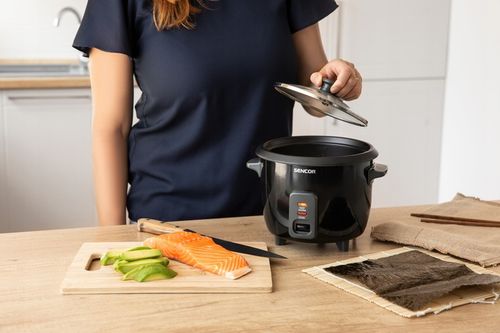 Garnek Do Gotowania Ryżu Ryżowar Sencor Czarny KEEP Warm Gotowanie na na Arena.pl