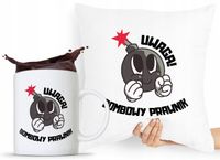 Zestaw Poduszka + Kubek Prezent Dla Prawnika Z Nadrukiem Ze Zdjęciem