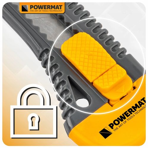 NÓŻ DO TAPET NOŻYK TAPICERSKI OSTRZE TAPECIAK 18MM WYSUWANE ŁAMANE OSTRZE na Arena.pl