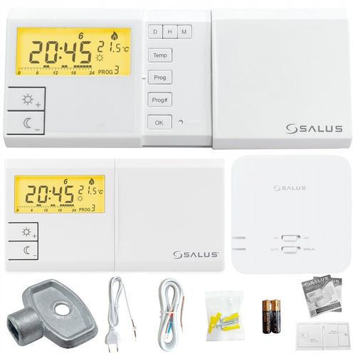 STEROWNIK BEZPRZEWODOWY SALUS 091flrfv2 Pokojowy pieca termostat regulator na Arena.pl