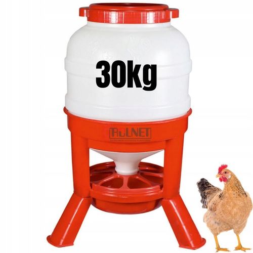 Karmidło dla kur i drobiu 30 kg AUTOMATYCZNE dla kur, kaczek, innego drobiu na Arena.pl