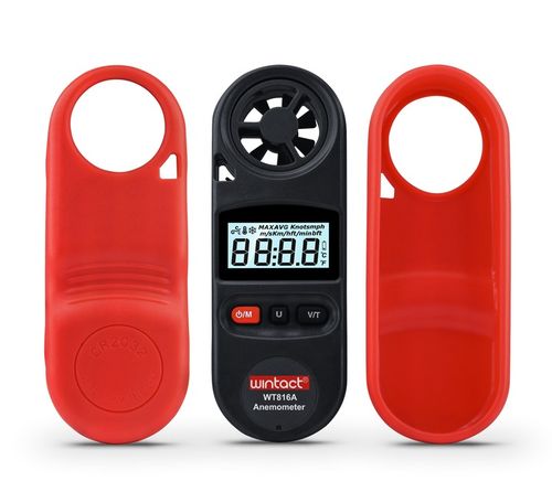 ANEMOMETR WIATROMIERZ MIERNIK WIATRU TEMPERATURY POMIAR PRĘDKOŚCI POWIETRZA na Arena.pl